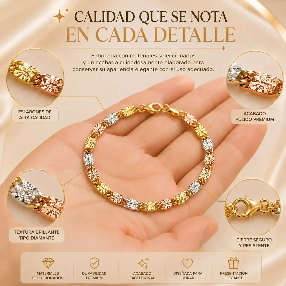Pulsera Aurora Tricolor™