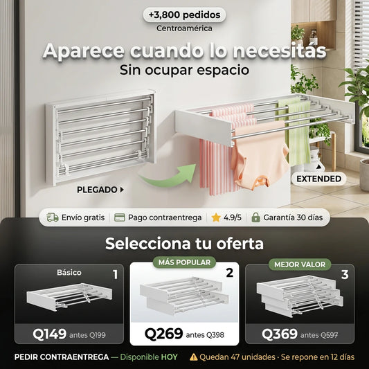 Tendedero de Pared