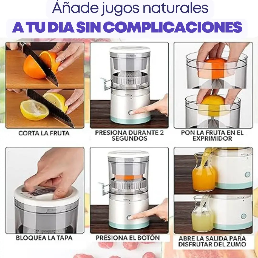 Jugos Frescos al Instante: Exprime sin Esfuerzo en Cualquier Lugar