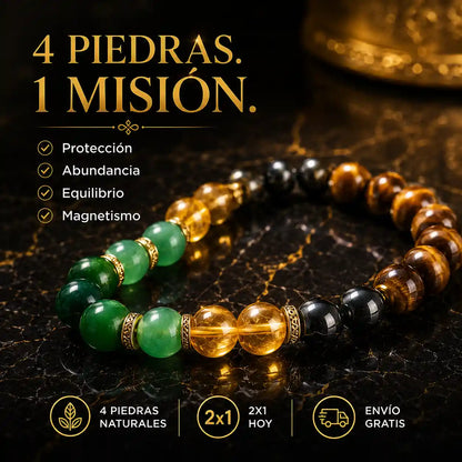 Pulsera que cambia tu energía y abre las puertas de tu abundancia