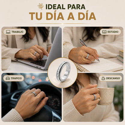 El anillo que apaga tu ansiedad en segundos, sin pastillas