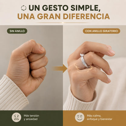 El anillo que apaga tu ansiedad en segundos, sin pastillas