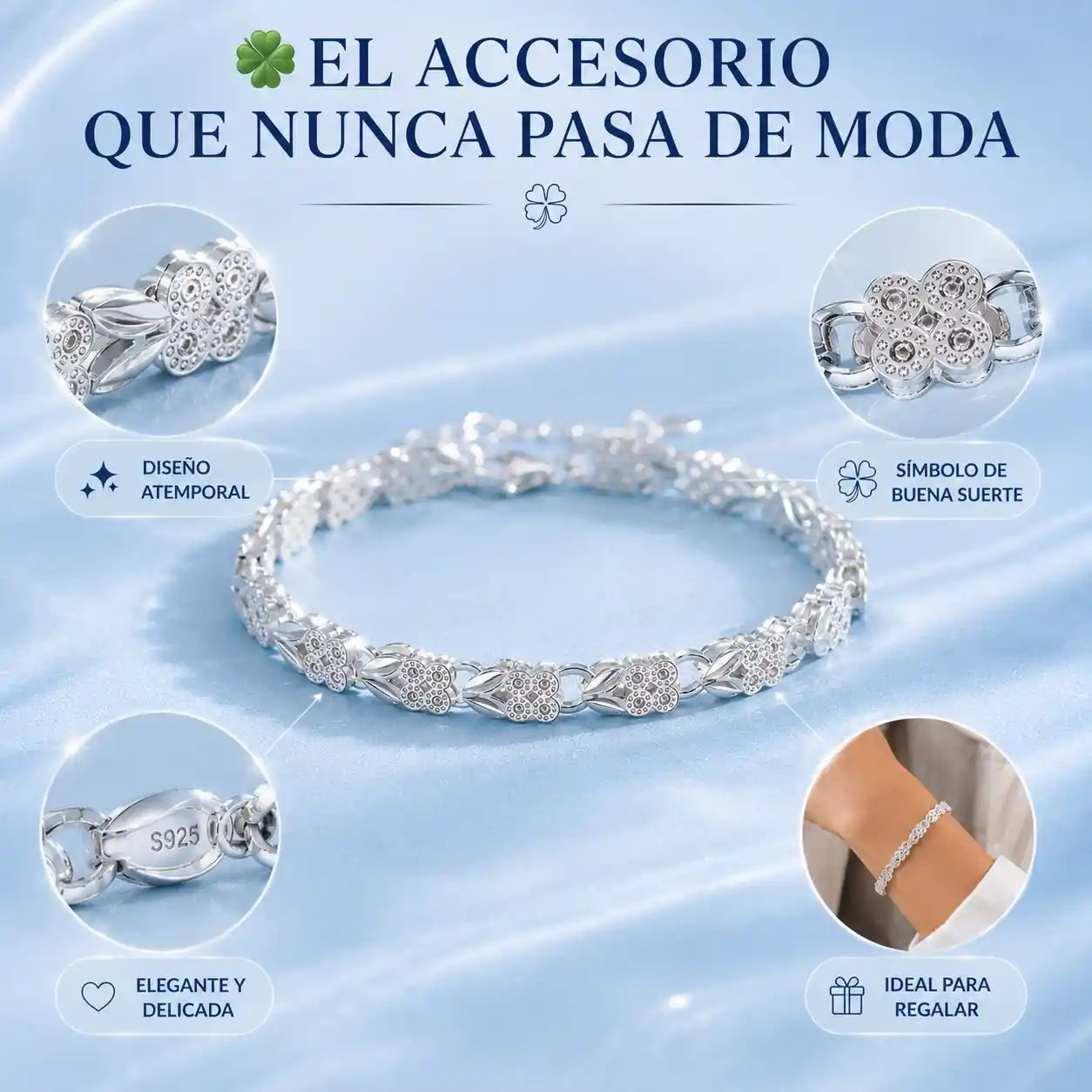 La pulsera que invita la fortuna y nadie sabe que es un talismán