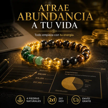 Pulsera que cambia tu energía y abre las puertas de tu abundancia