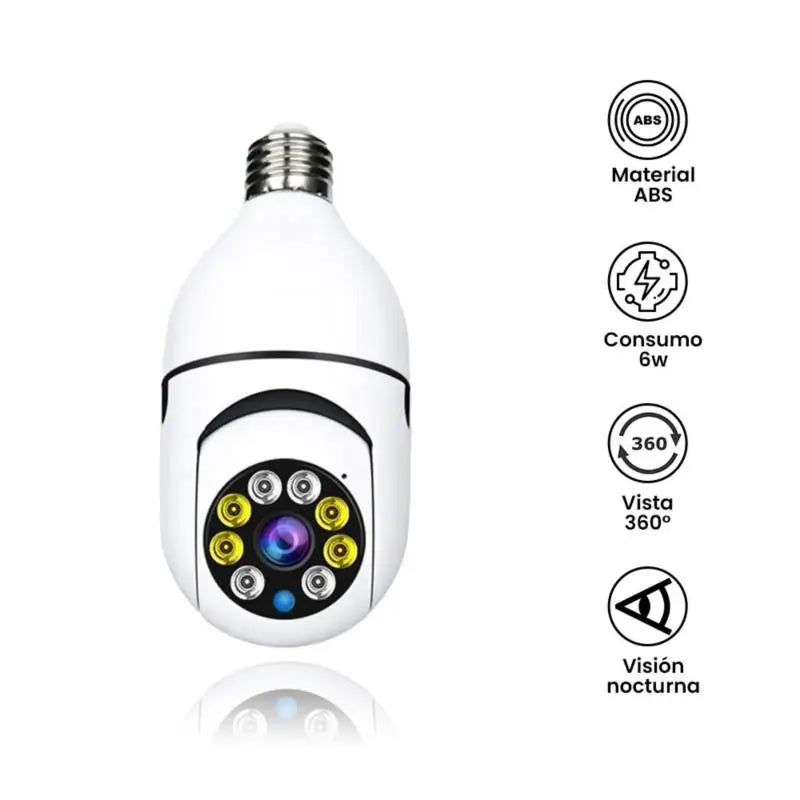CAMARA DE ALTA SEGURIDAD CON VISION 360º🔄👀
