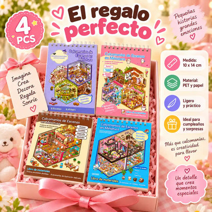 El set de pegatinas 3D que convierte 20 minutos de estrés en 20 minutos de paz