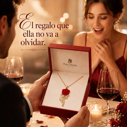 El collar que le recuerda todos los días que tu amor no se marchita