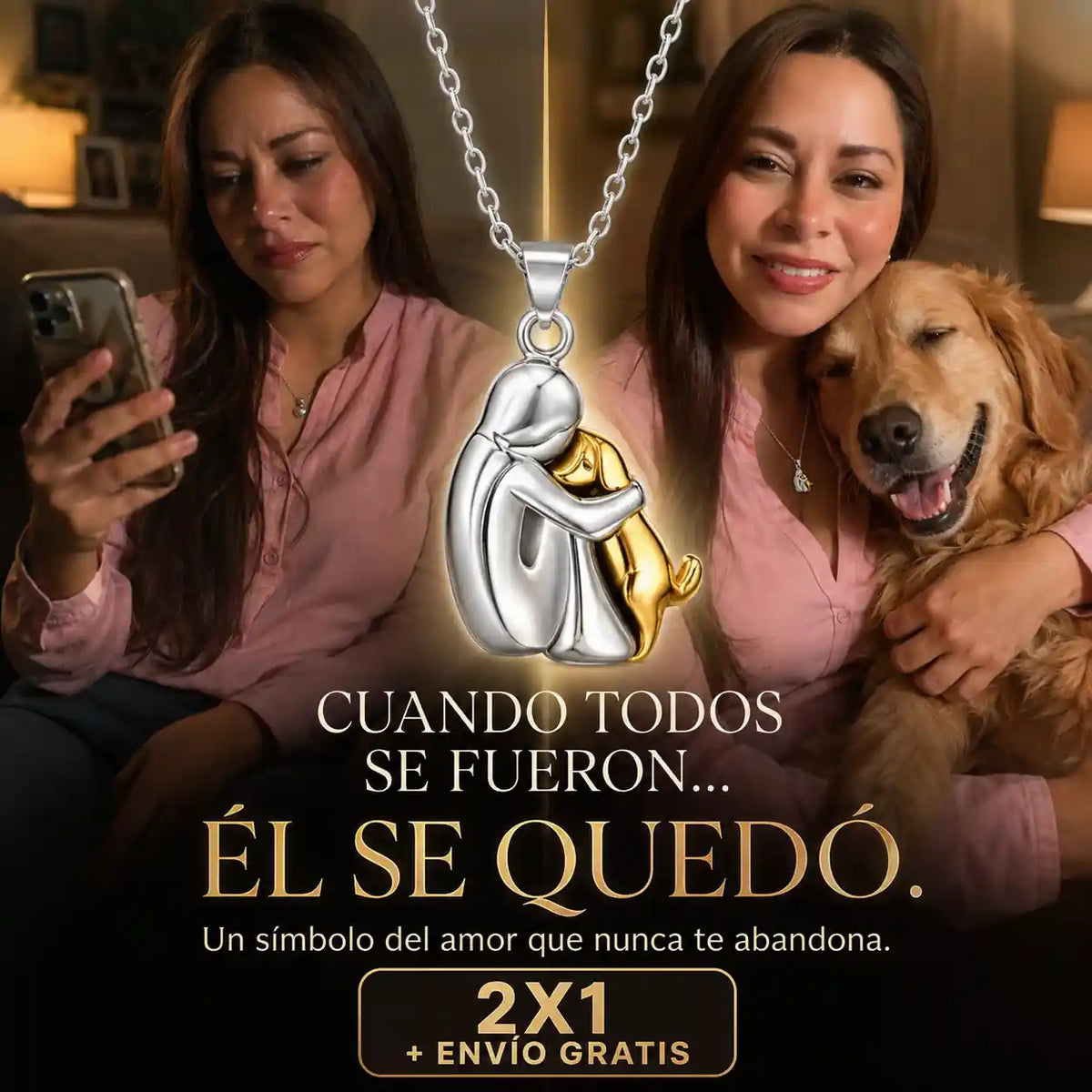 El collar que lleva contigo el único amor que nunca te falló