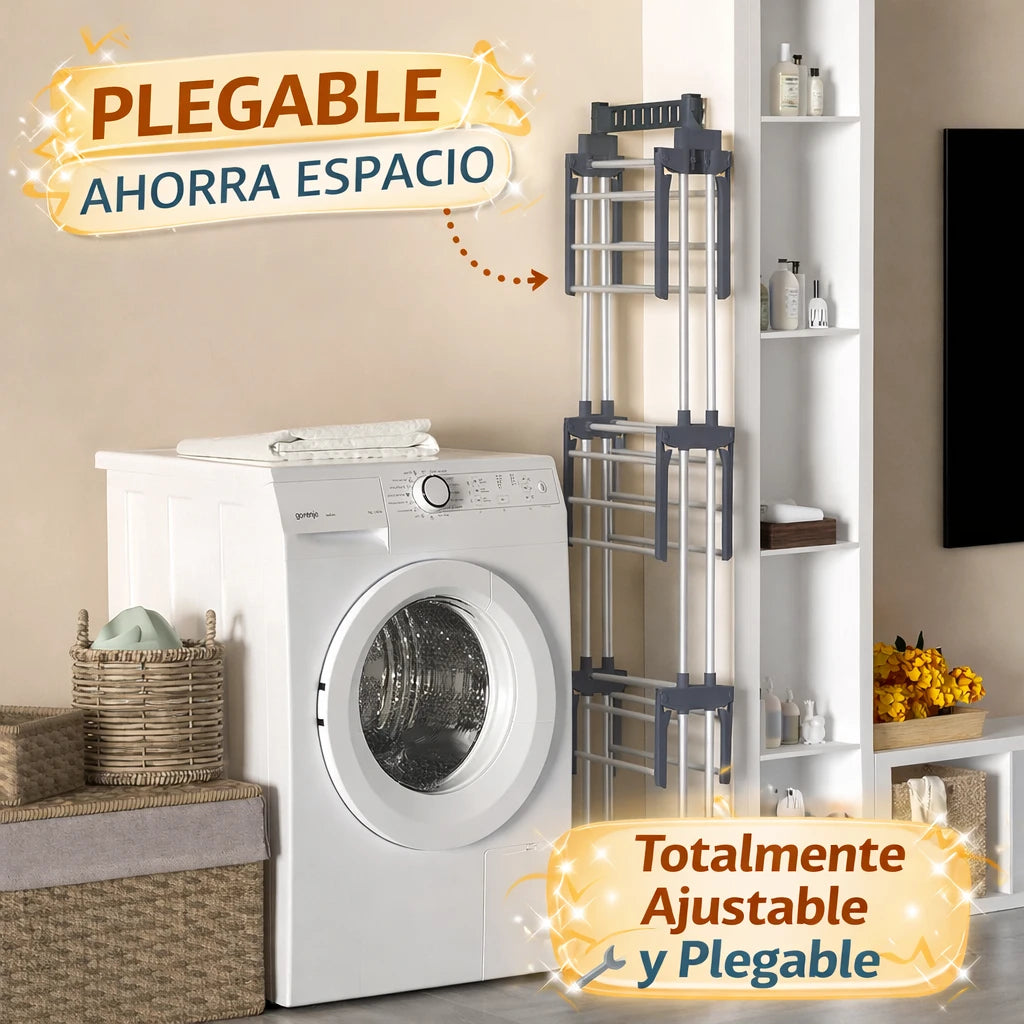 Olvídate de tender ropa por toda la casa y recupera tu espacio hoy mismo 🏠