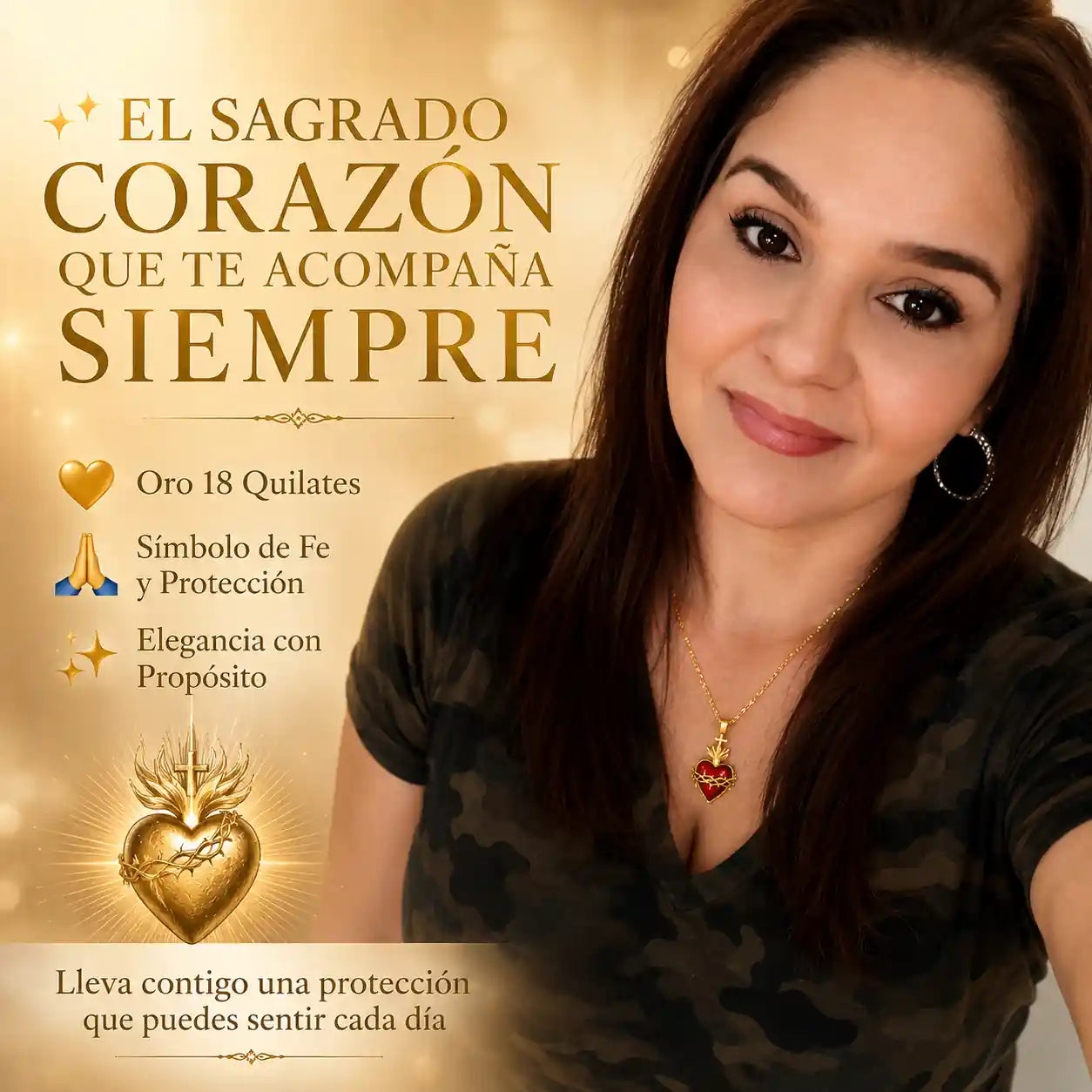El collar que lleva tu fe y te protege cada día que te lo pones