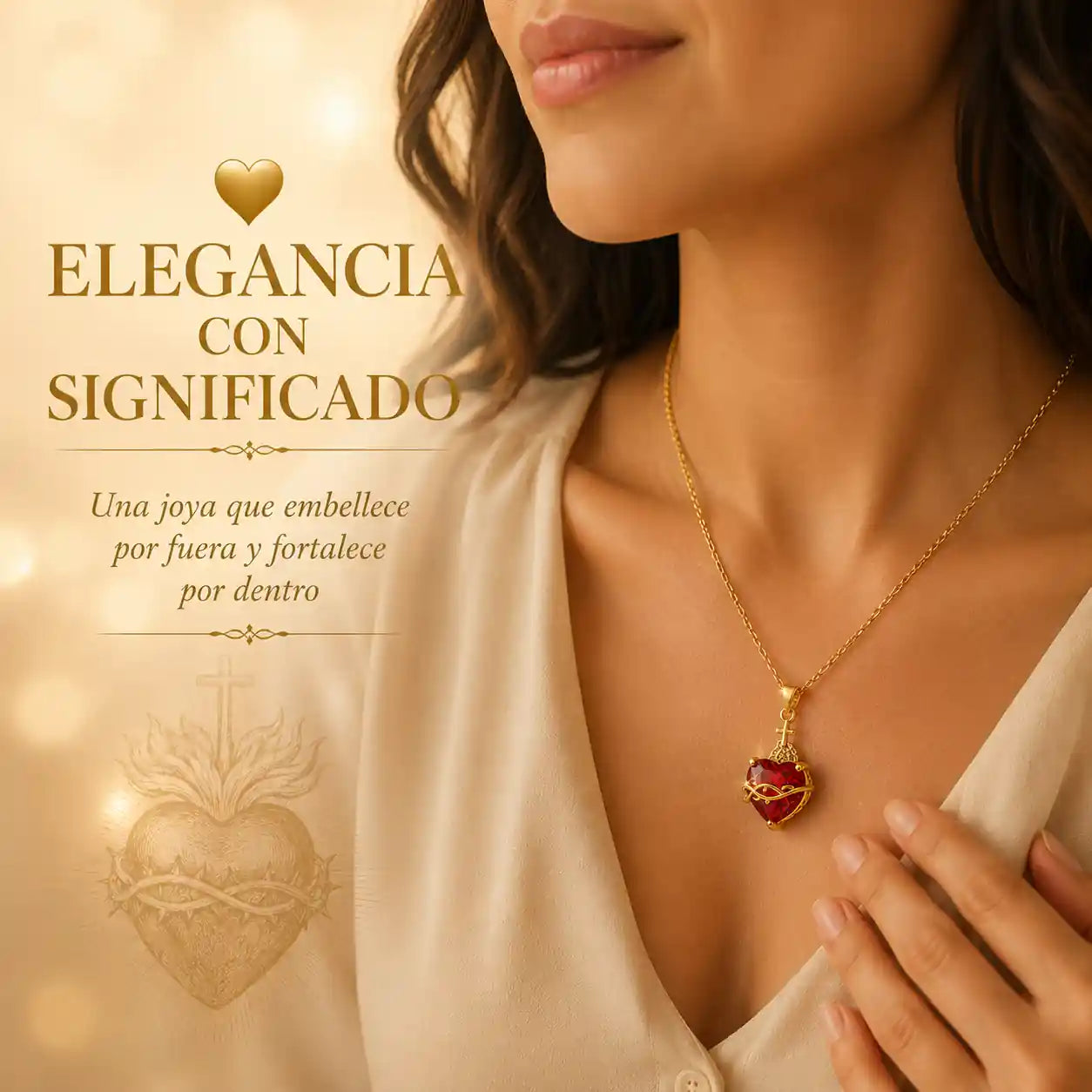 El collar que lleva tu fe y te protege cada día que te lo pones