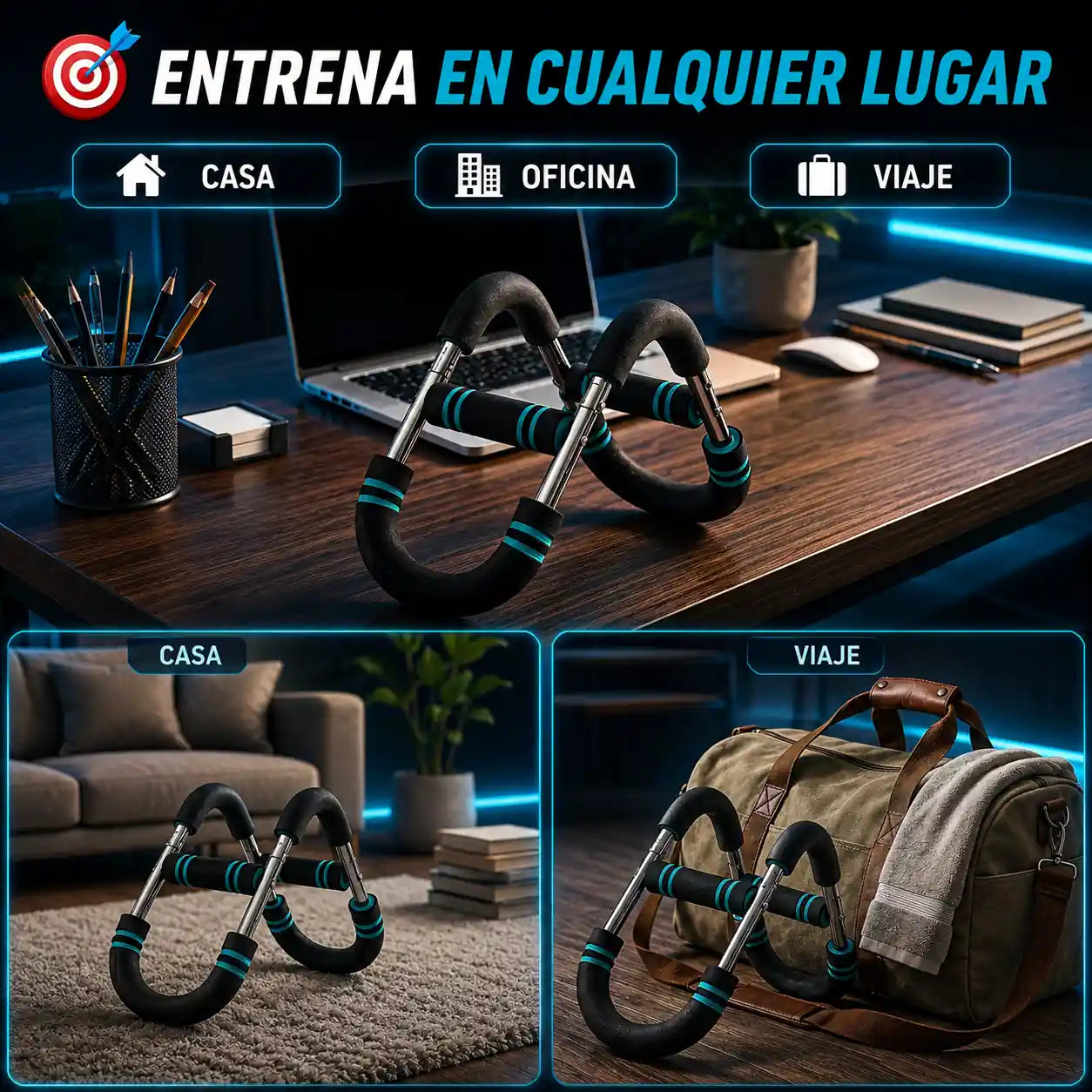 Aumenta tu fuerza en brazos y pecho en 15 días
