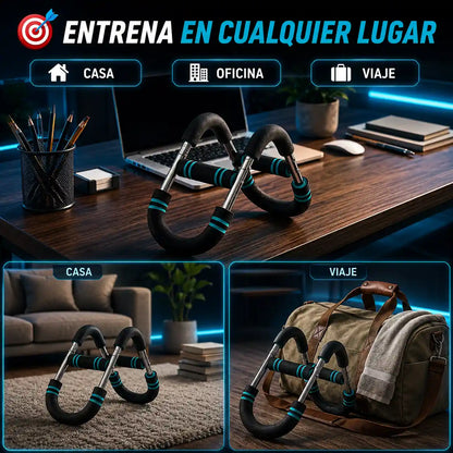 Aumenta tu fuerza en brazos y pecho en 15 días