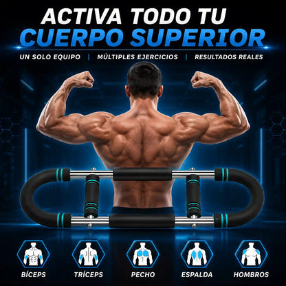 Aumenta tu fuerza en brazos y pecho en 15 días