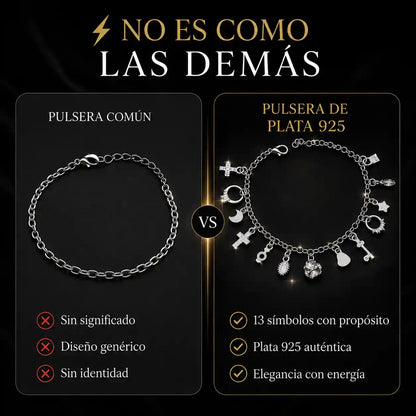 La pulsera con 13 amuletos que te protege y te recuerda quién eres