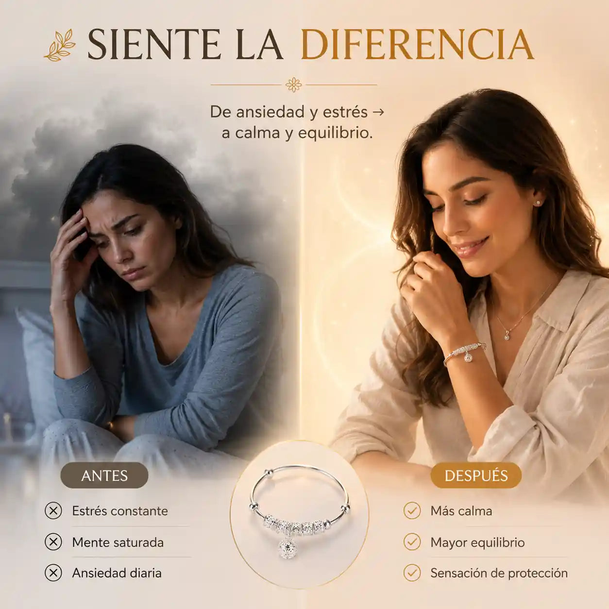 La pulsera que te cuida cuando tú ya no puedes cargarlo todo sola
