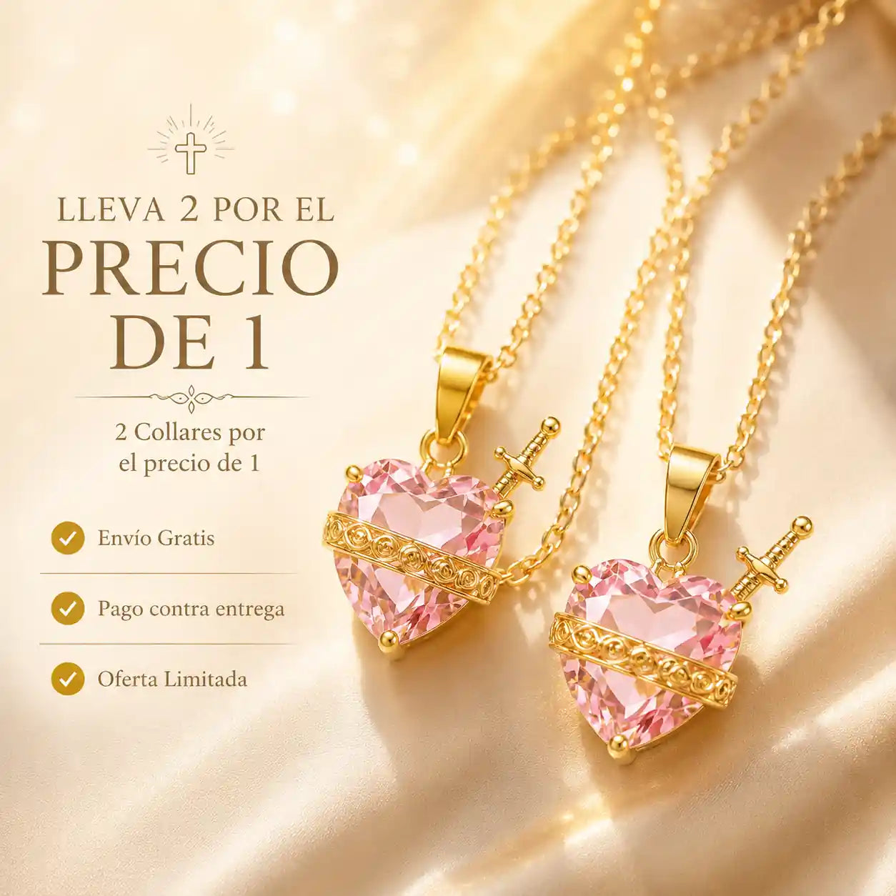 El collar que lleva el amor puro de María contigo, todos los días