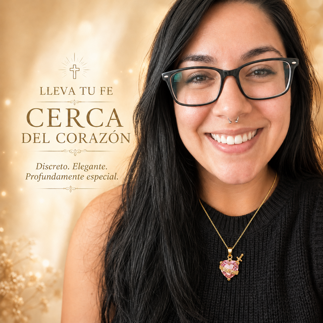 El collar que lleva el amor puro de María contigo, todos los días