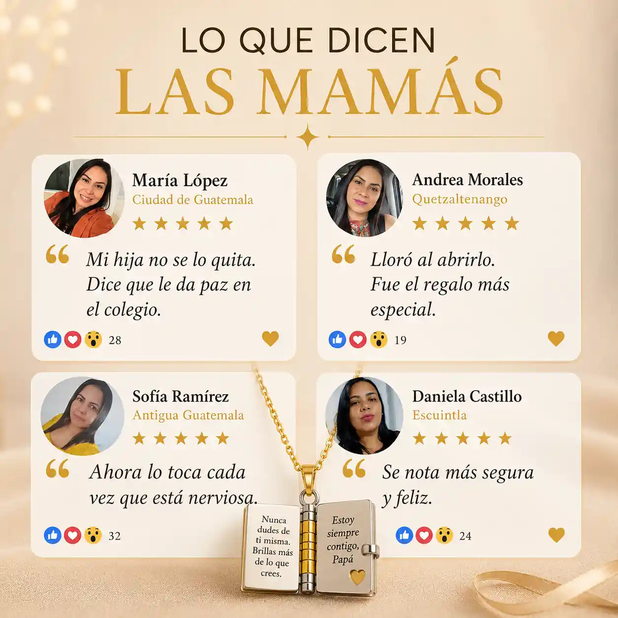 El collar que recuerda a tu hija lo especial que es todos los días