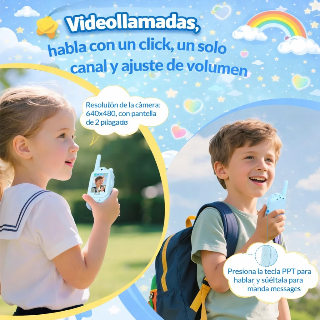 La forma más divertida y segura de mantener a tus hijos conectados 🥰