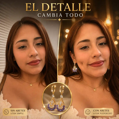 Los aretes que te hacen brillar en cualquier momento