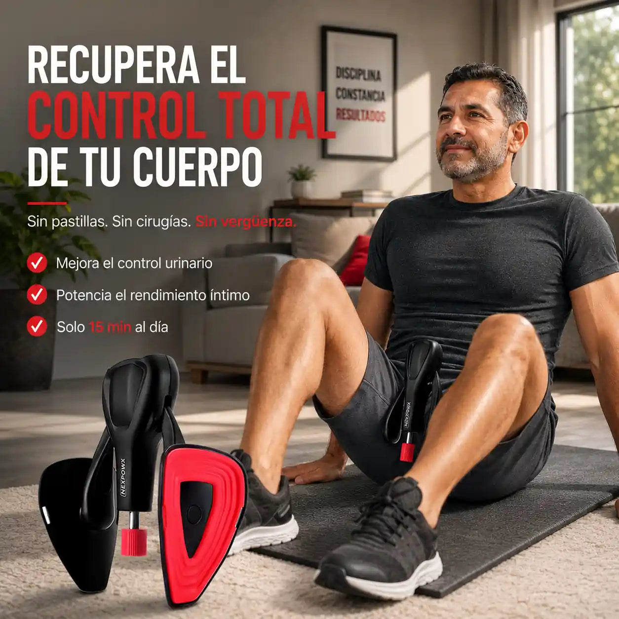 Recupera el control total de tu cuerpo, sin pastillas ni consultas