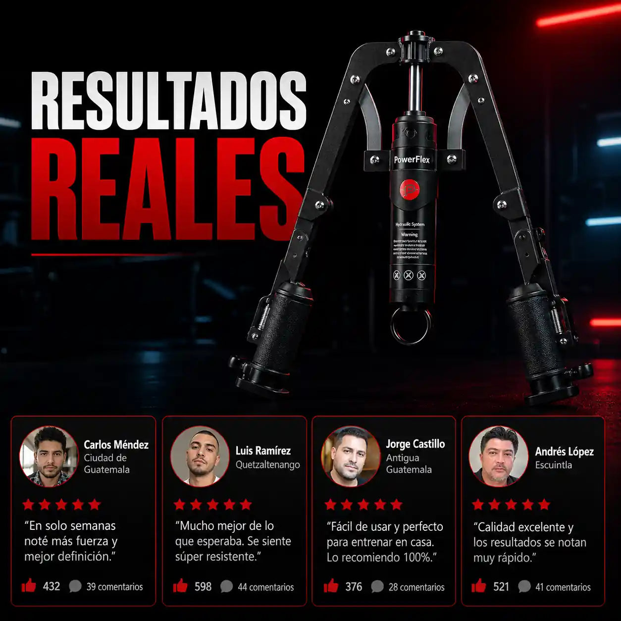 PowerPress Pro™ | Fuerza Total en 15 Minutos