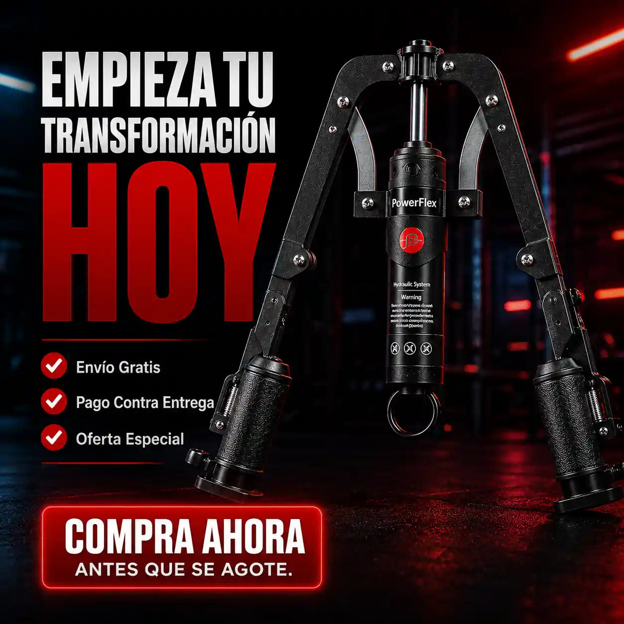 PowerPress Pro™ | Fuerza Total en 15 Minutos