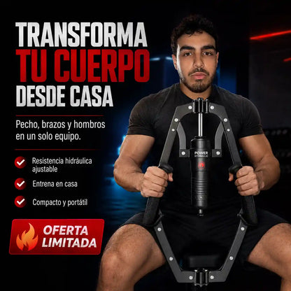 PowerPress Pro™ | Fuerza Total en 15 Minutos