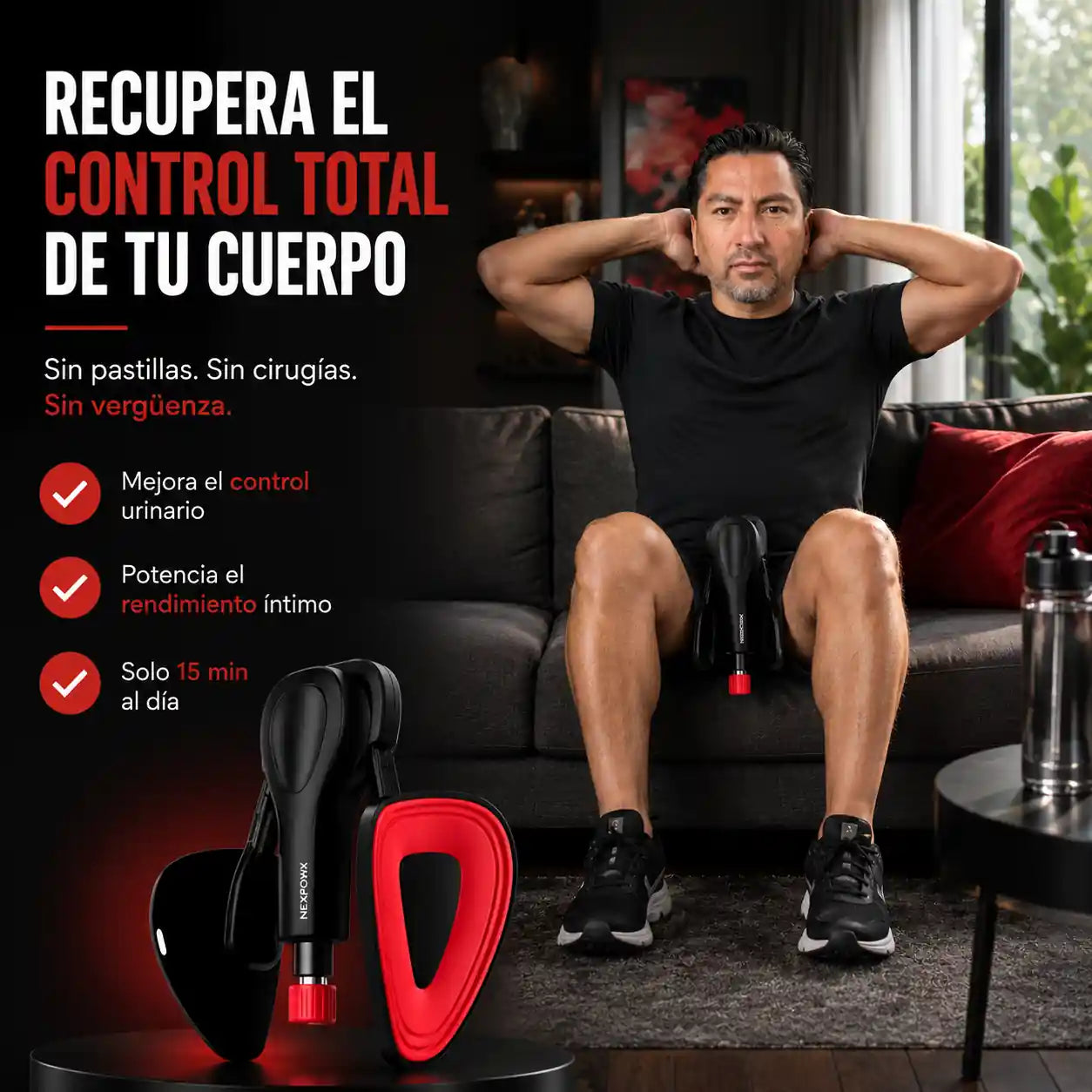 Recupera el control total de tu cuerpo, sin pastillas ni consultas
