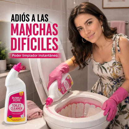 En 10 minutos tu inodoro queda reluciente, sin cal, sin bacterias y sin frotar