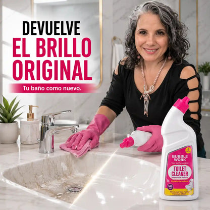 En 10 minutos tu inodoro queda reluciente, sin cal, sin bacterias y sin frotar