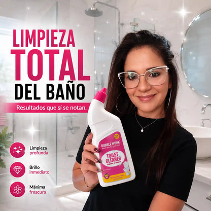 En 10 minutos tu inodoro queda reluciente, sin cal, sin bacterias y sin frotar