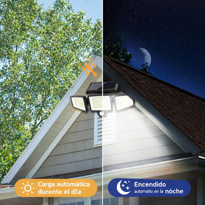 🔦 Seguridad automática para tu hogar sin pagar electricidad.