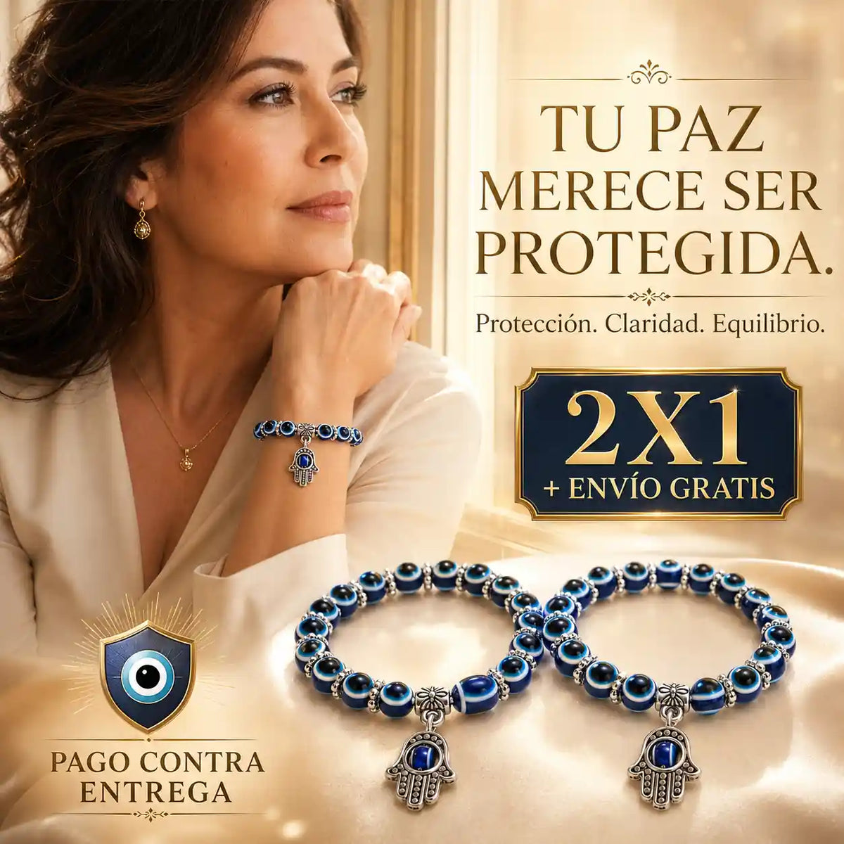 La pulsera que te recuerda proteger tu paz todos los días