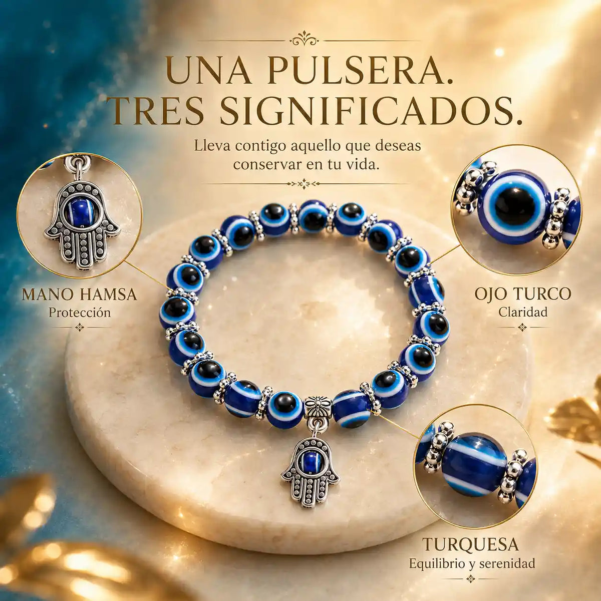 La pulsera que te recuerda proteger tu paz todos los días