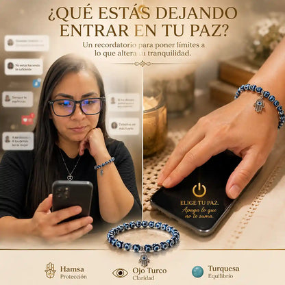 La pulsera que te recuerda proteger tu paz todos los días
