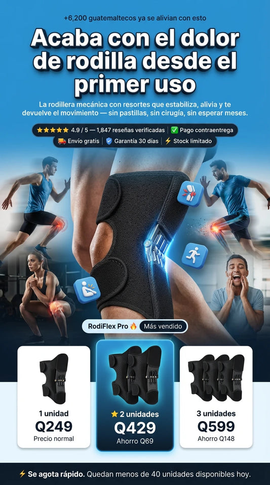 Rodillera Portátil RodiFlex Pro