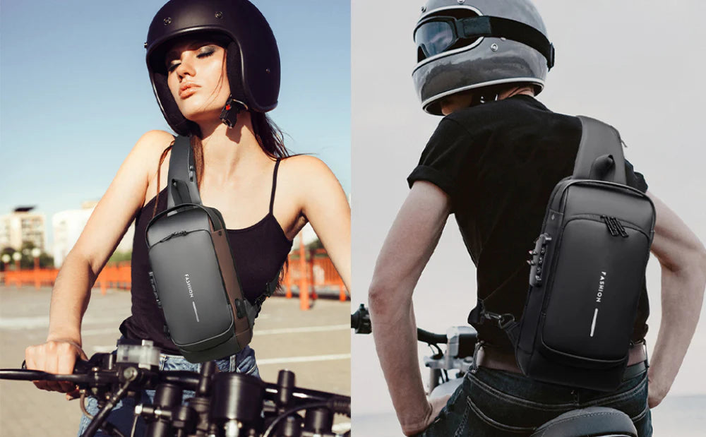 SecureX- Mochila Antirobo USB