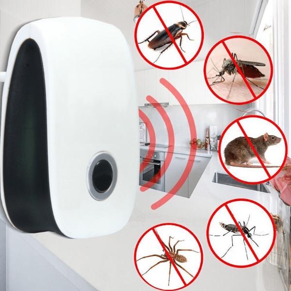 ✅🪳REPELENTE ULTRASONICO PARA INSECTOS Y ROEDORES🐀