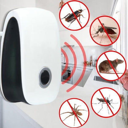 ✅🪳REPELENTE ULTRASONICO PARA INSECTOS Y ROEDORES🐀